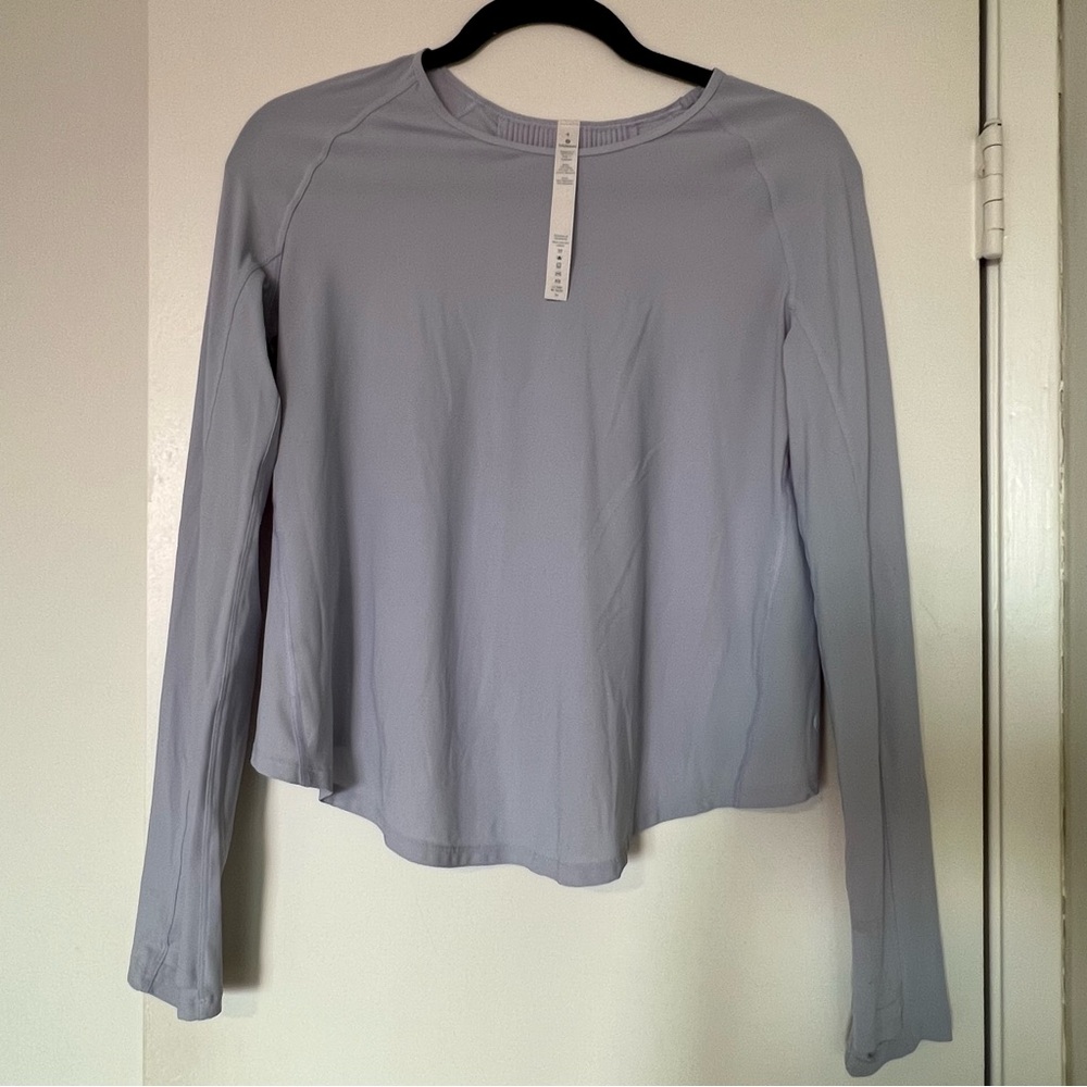 Lululemon Lavender Long Sleeve Top